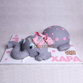 D.9.f ELEPHANT Children Birthday Cakes - WILTON PATISSERIE